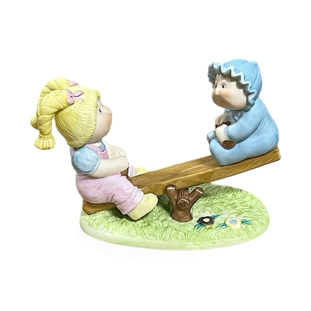 Vintage Cabbage Patch Kids Porcelain Figurine